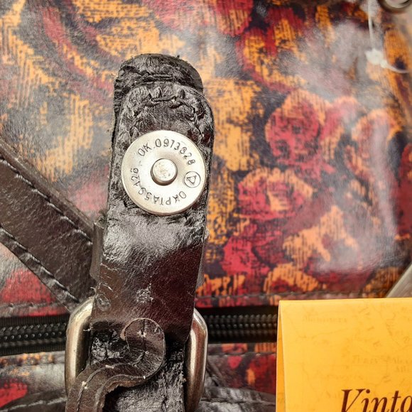 'PATRICIA NASH' 'VATONI'  BAG CONVERTIBLE LEATHER BACKPACK - Picture 11 of 16